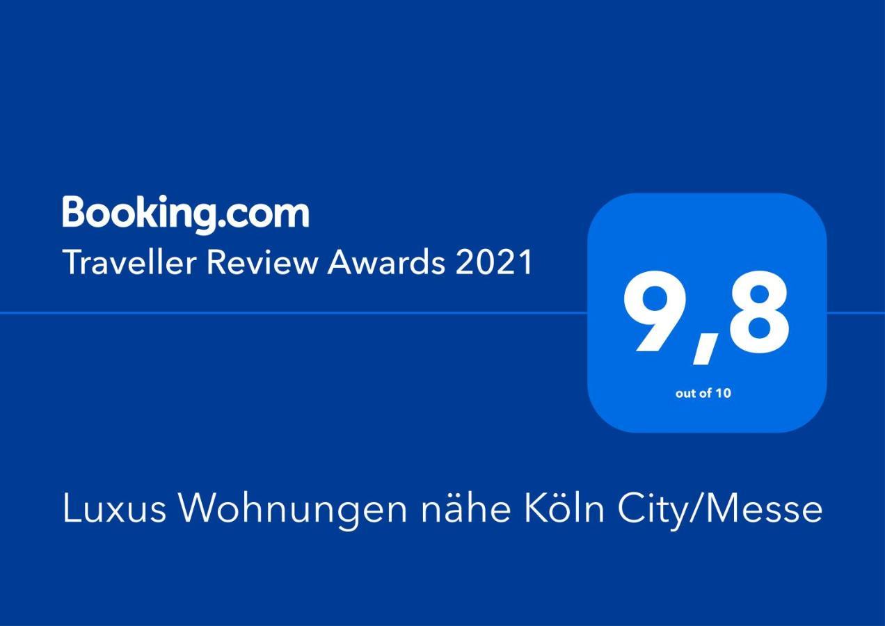 Luxus Wohnungen Naehe Koeln City/Messe Bergisch Gladbach Ngoại thất bức ảnh